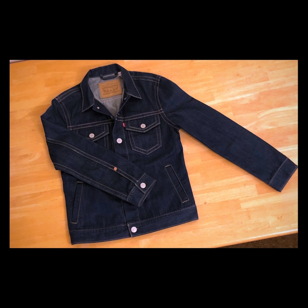 Mens Levi’s Trucker Double Stitch Jacket size M